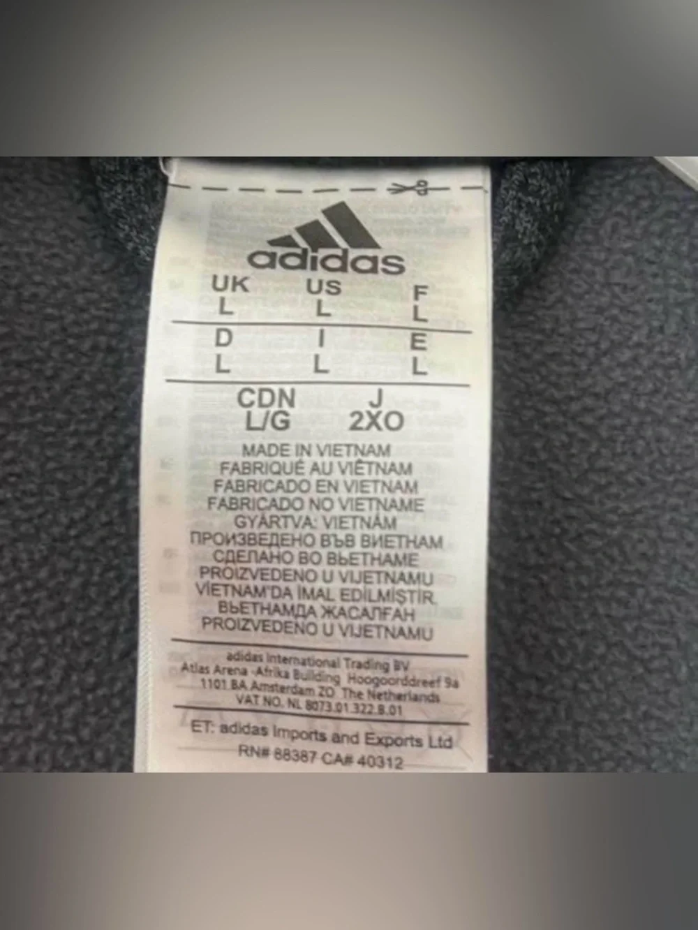Men's size large-adidas FreeLift Climawarm Hooded jacket - gray